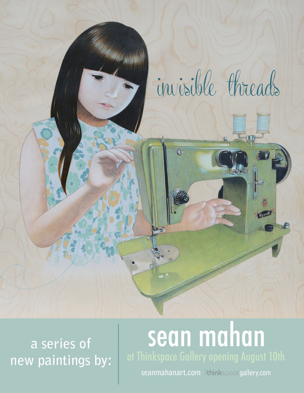 “Invisible Threads” show opening August 10th