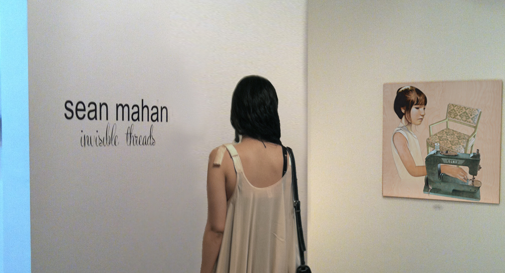 Opening of “Invisible Threads” show
