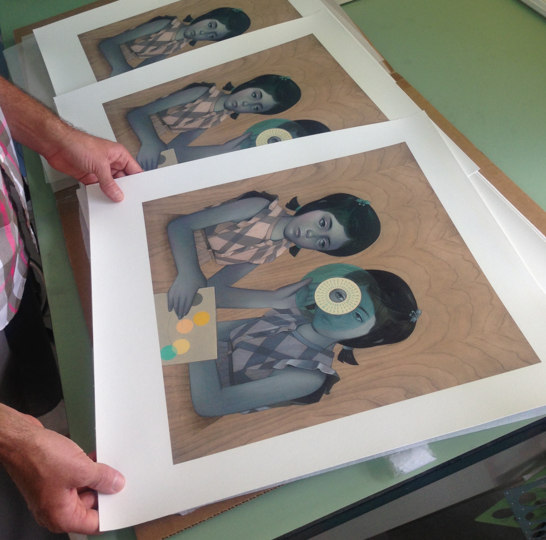 The new prints of “record girls” are here!