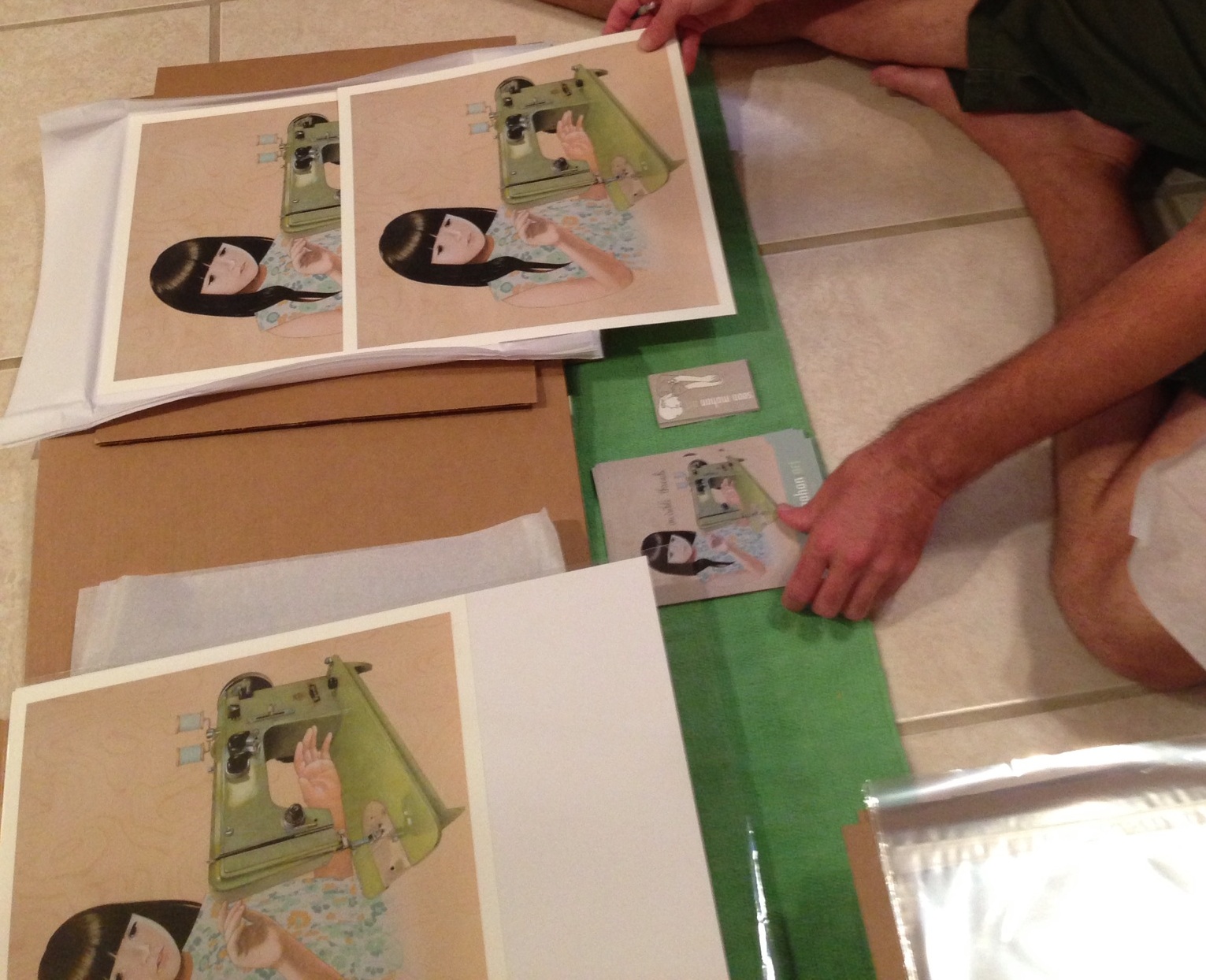 The new prints of “invisible threads 6” are here!