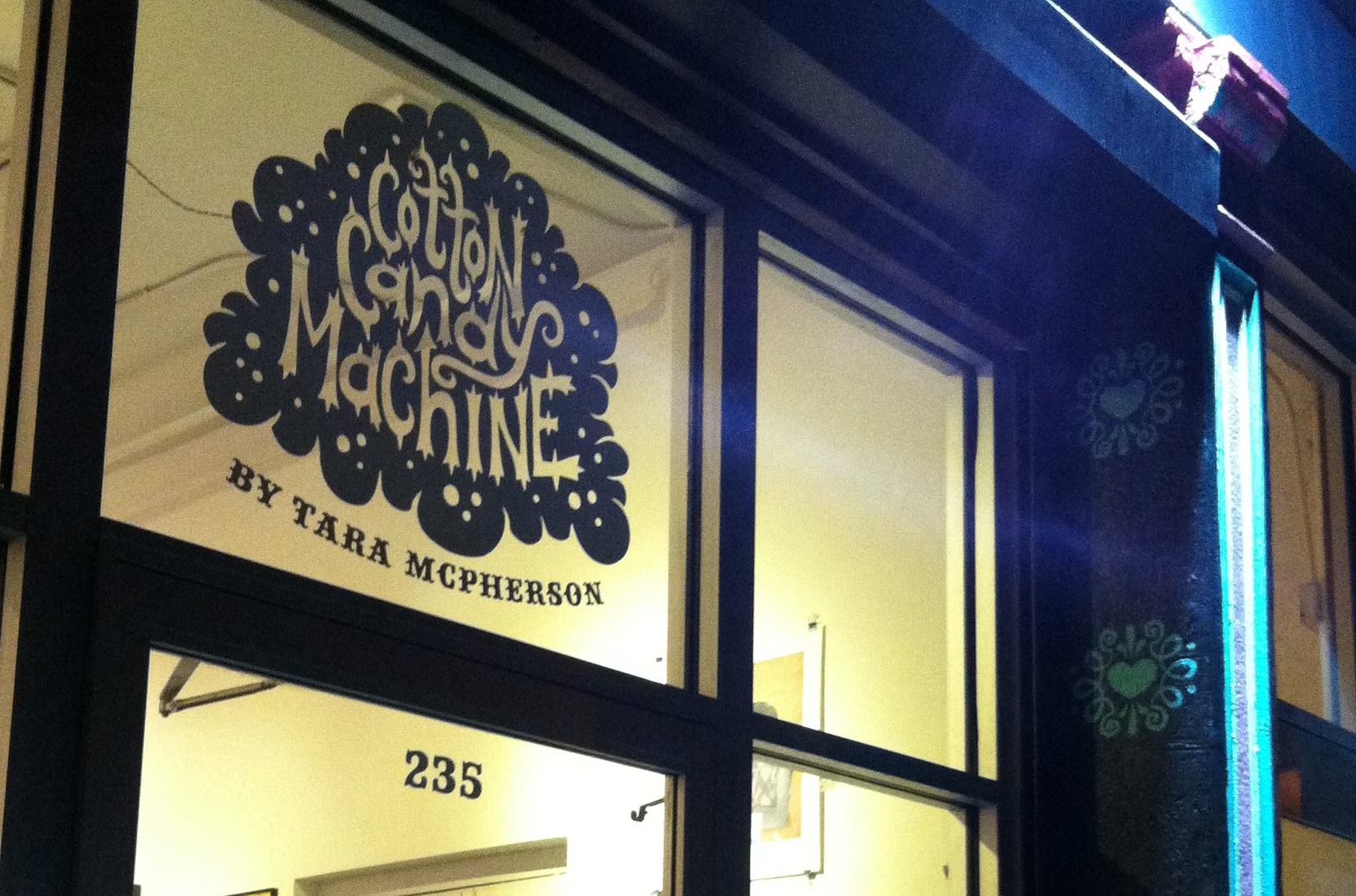 Opening at Cotton Candy Machine