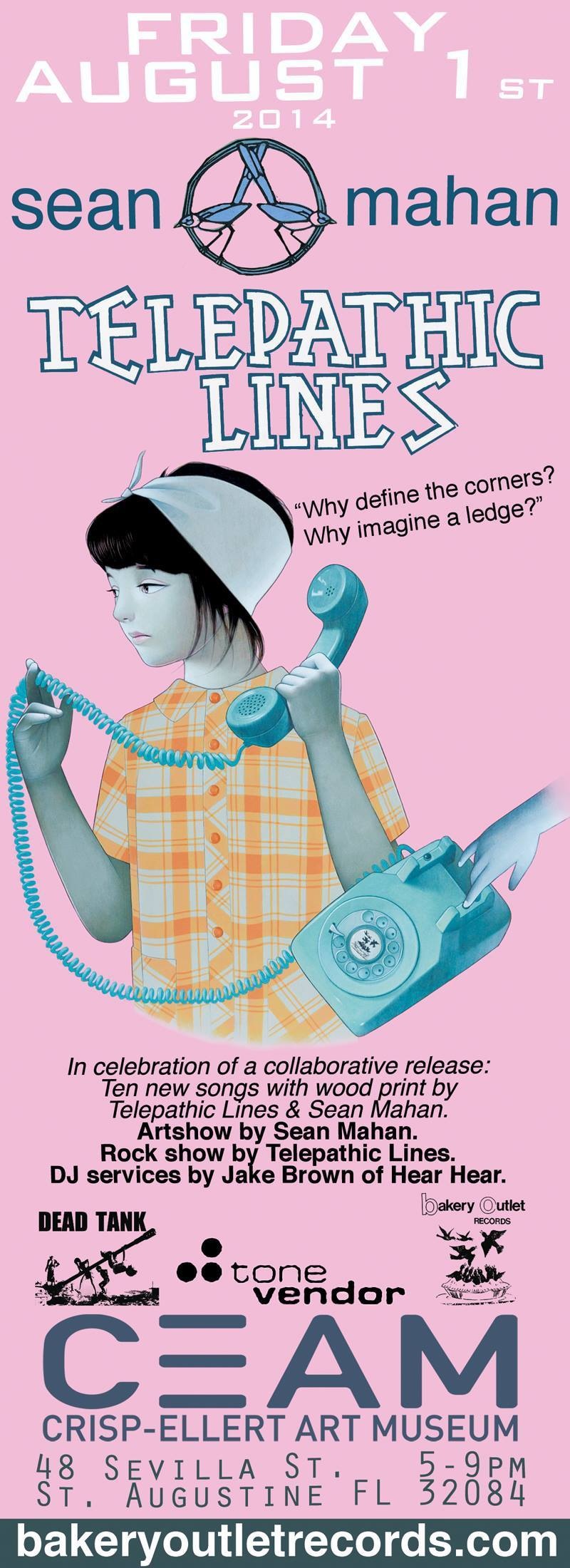 Telepathic Lines Record Release Show