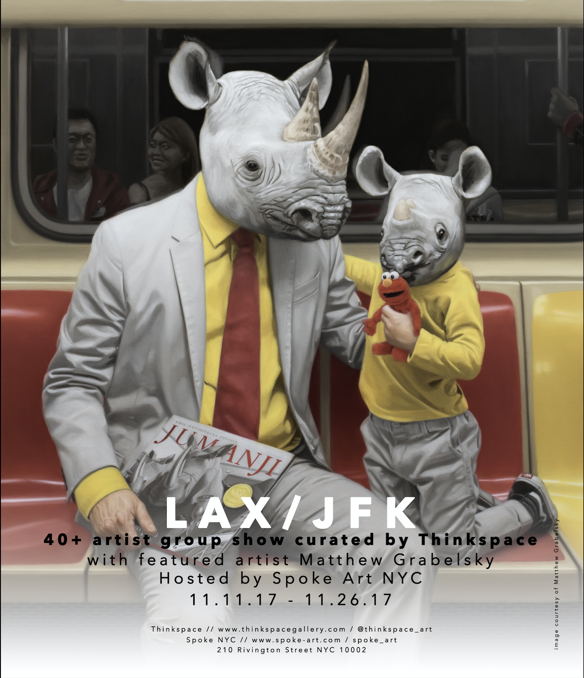 LAX/JFK show at Spoke Art NYC
